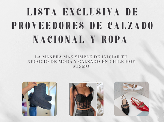 Lista de Proveedores Nacionales