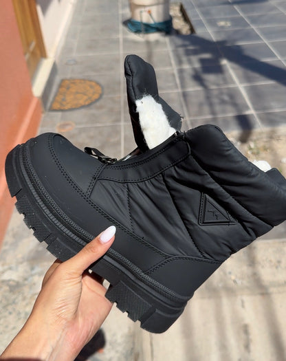 Botas impermeables Alaska, con chiporro para mujer